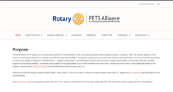 Desktop Screenshot of petsalliance.org