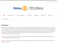 Tablet Screenshot of petsalliance.org